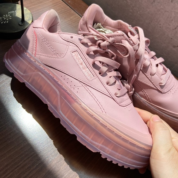 Reebok Club C Double Geo Smokey Rose - Picture 7 of 17